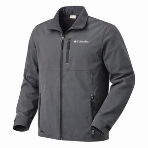 Columbia Men’s Ascender Softshell Jacket Graphite Gray Size Small​​​​